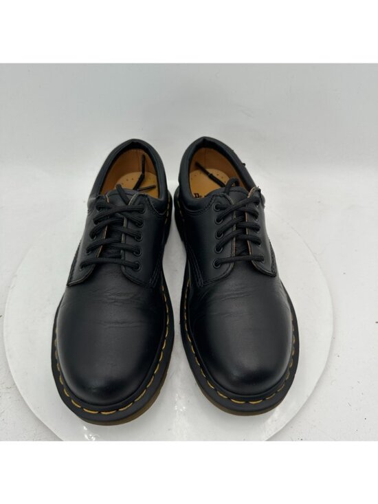 Dr. Martens 8053 Quad Men Size 6 Black Polished Smooth leather 5 Eye Derby Shoes main image 7